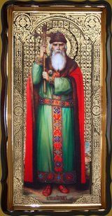 Ікона святого Володимира Великого 120х60, 56х48см 3570-v фото