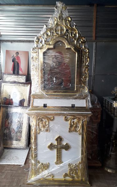 Підставка мала з позолотою під виносну ікону 4334-tk фото