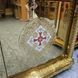 Жертовник кутовий з червоним оксамитом і карбуванням (спецзамовлення), 60&times;60 см 14774-tk фото 4