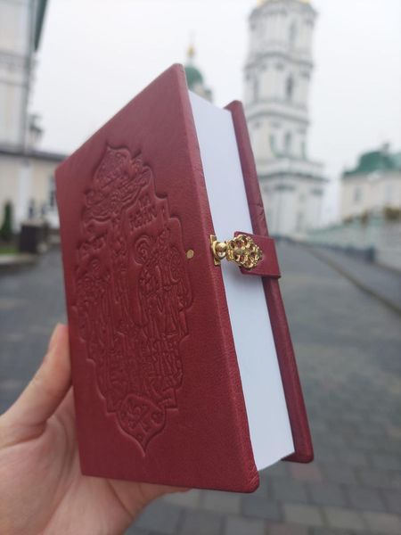 Євангеліє 10х14,5 см церковно-слов'янська мова (червона палітурка) 12441-mk фото