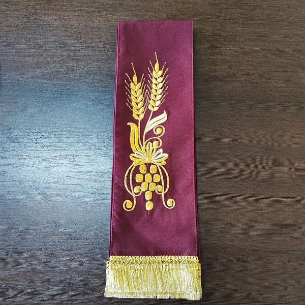 Закладка для Святого Євангелія з габардину 8637-f фото