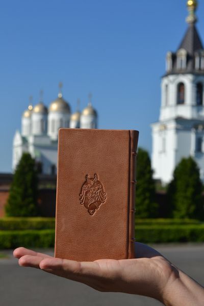 Требник 10х16,5 см церковно-слов'янська мова, коричневий 12474-mk фото