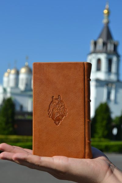 Требник 10х16,5 см церковно-слов'янська мова, коричнева палітурка 12475-mk фото