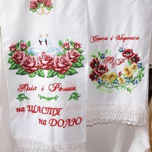 Заказывайте свадебные рушники на иконы и под ноги №42 12699-h фото