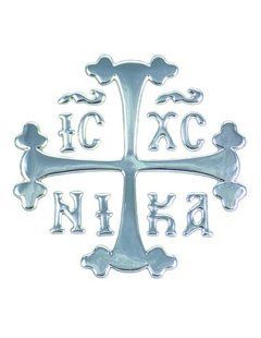Наклейки на авто після освячення (НІКА), 7х7 см 16822-ch фото