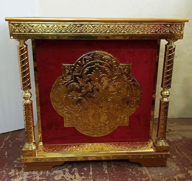 Подставка из булата с бархатом 60&times;95&times;90см высоты 10310-tk фото