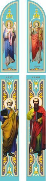 Вітражі з плівки оракал Святі Сили (УФ друк) 11995-s фото